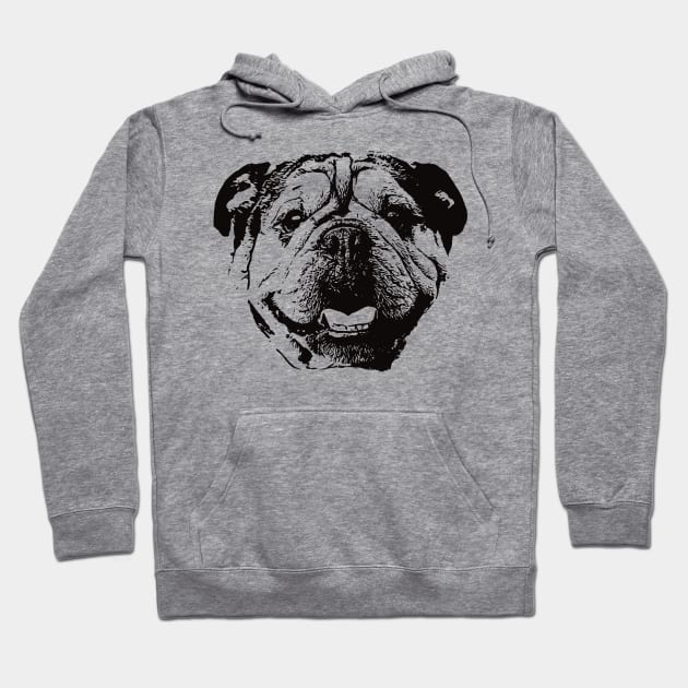 Bulldog gift for Bulldog Owners Hoodie by DoggyStyles